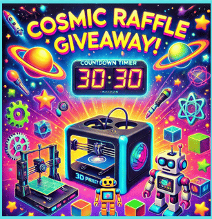 Cosmic Code Kids Raffle Icon RoboBuddy13 Cosmic Hub